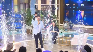 النجم إيهاب توفيق يشعل الاستديو بأحلى الأغاني واللعب والضحك الجزء الأول 