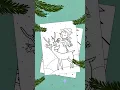 Winter Holidays Coloring Pages for Christmas Elfs Coloring
