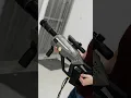 This laser blaster cuts through metal