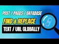 How to Change in Wordpress BETTER SEARCH REPLACE