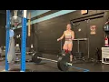 15 year old girl Snatch lift 185 lbs 85 Kg