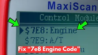 How To Fix 7e8 Engine Code