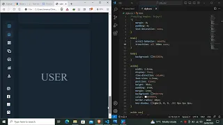 scrollspy sidebar nav bar using html css and Javascript