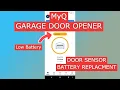 MyQ battery replacement