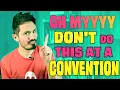 Comic Convention Etiquette Don t Do This at a Convention