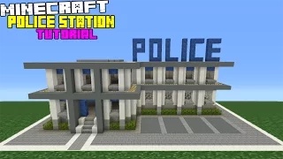 Minecraft Tutorial How To Make A Police Station