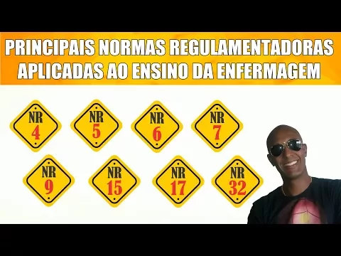 Download MP3 PRINCIPAIS NORMAS REGULAMENTADORAS DO MINISTÉRIO DO TRABALHO DE INTERESSE DA EQUIPE DE ENFERMAGEM