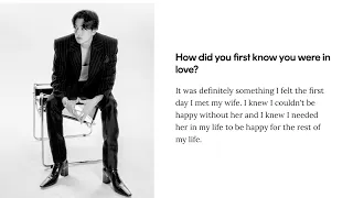 Mackenyu being the sweetest husband