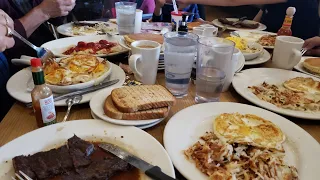 Brunch Time with the Family Vlog at Omega Restaurant Bakery ft Angie