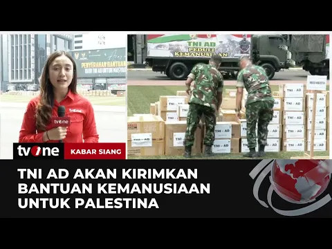 TNI AD Kirim Bantuan untuk Palestina Hari Ini
