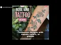 Top 15 Rose Vine Tattoo Ideas Symbolism