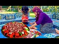 Download Lagu KÖY YAŞAMI ŞARK KÖŞESİ ODUN ATEŞİNDE KUZU ETİ \\ KÖY HAYATI VLOG