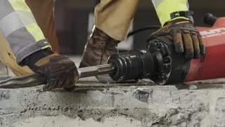 INTRODUCING Hilti Polygon Chisels - double your breaking performance