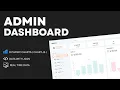 React JS Admin Dashboard with JSON Data Chart js Responsive Admin Panel Tutorial 2025