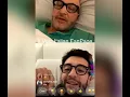 Piero Barone live su Instagram con Saturnino69