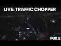 SkyFOX over live traffic conditions Friday morning