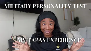 Military Personality Test All about the TAPAS Army Enlistment Journey 2024