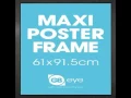 Title Your Space UK Sleek Maxi Size Poster Frame Various Colours Available -