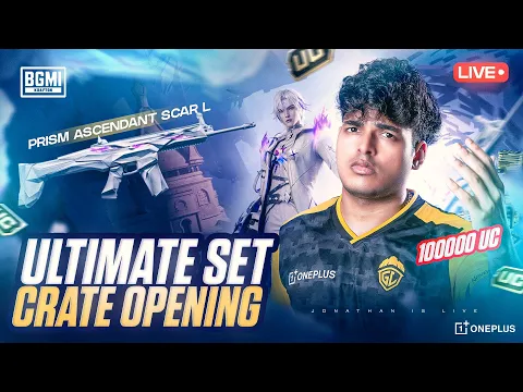 Video Thumbnail: 100,000 UC SOULBOUND SCAR-L OPENING | JONATHAN IS BACK! | BGMI