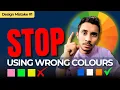STOP Using Wrong Colours Graphic Design Mistake Live Poster Demo