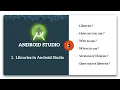 1 How to add libraries in android studio