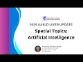 2025 Liver Update - Special Topics Artificial Intelligence