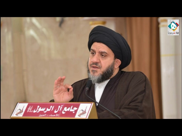 ⁣بعض الناس يحاولوا أن يرفعوا من مكانتهم الإجتماعية من خلال تنافس وتسابق غير متوازن_السيد هاشم السلمان