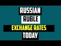Russian Ruble Exchange Rate Today Live RUB to USD EUR INR Update 24 June 2025