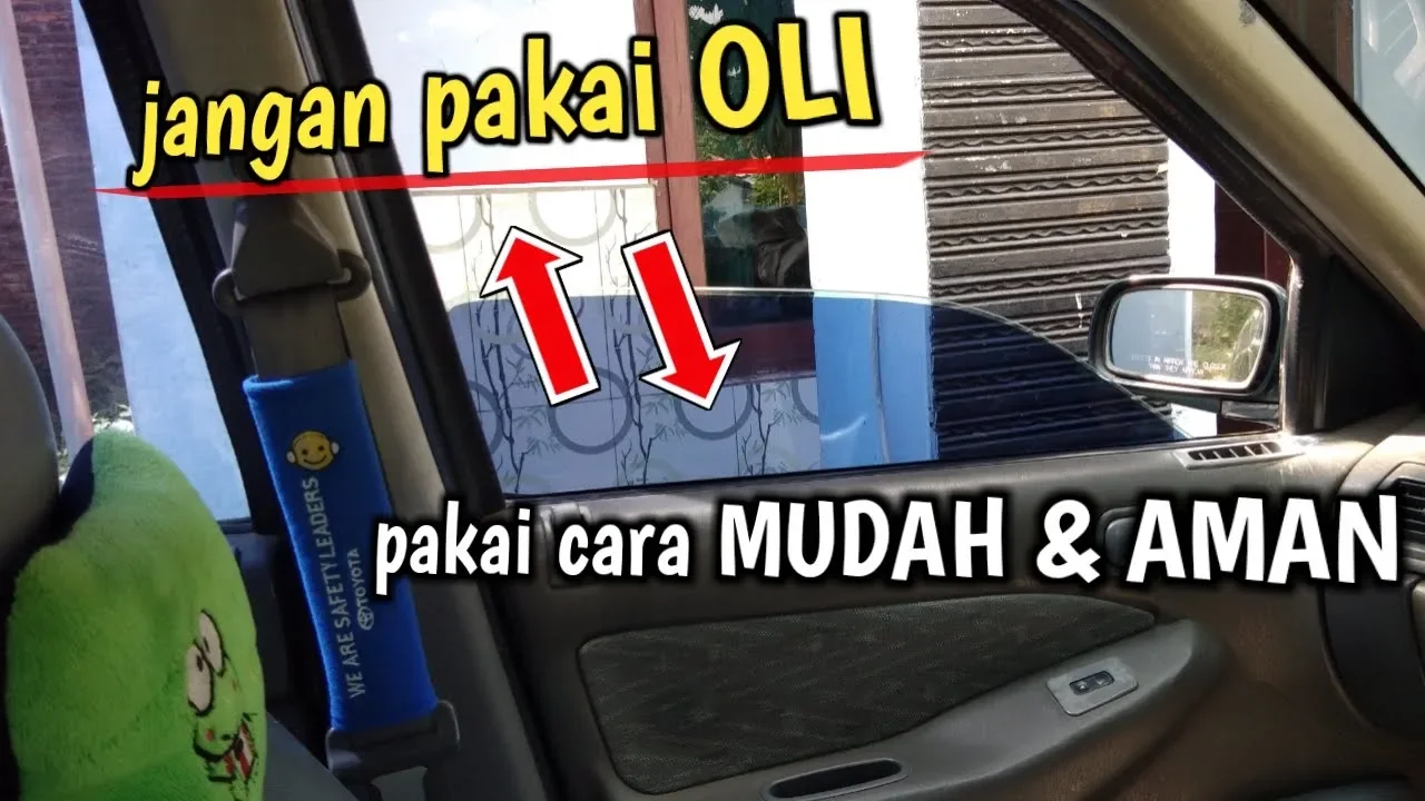 SOLUSI KACA MOBIL RETAK. 