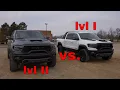 2021 Ram 1500 TRX Launch Edition Lvl II Vs 2021 Ram 1500 TRX Lvl I