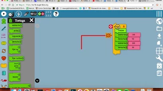 How to draw a rectangle in Turtle Blocks JS