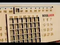 DIY Laser Engraved Wood Perpetual Calendar - Download Free Cut File