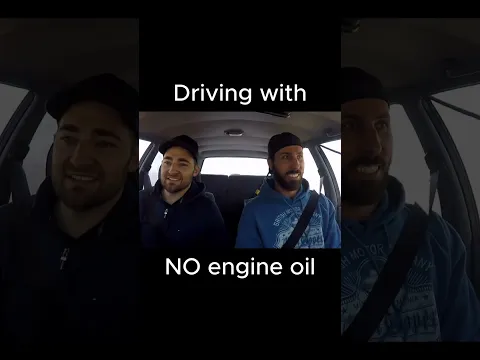 Car running on no oil ?!