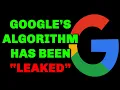 The Google Search Algorithm Got Leaked