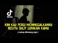 Download Lagu kini kau pergi meninggalkanku begitu sulit (CUKUP DIKENANG SAJA - THE JUNAS) cover agusriansyah