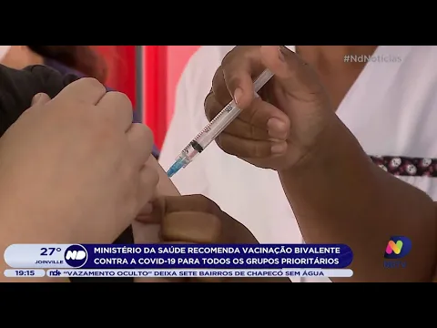 Ministério da Saúde recomenda vacinação bivalente contra Covid-19 para todos os grupos prioritários