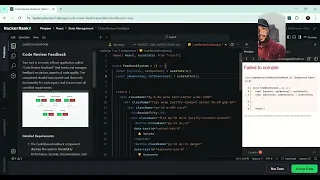 HackerRank React js Challenge Problem 2nd Solution with aejaz dev