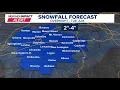Tracking snow in Ohio Updated weather forecast expected snow totals by Tuesday morning