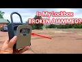 Example of Broken or Jammed Key Lockbox The DIY Guide Ep 173