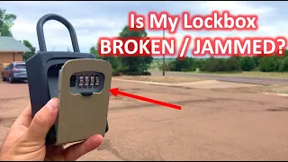 Example of Broken or Jammed Key Lockbox The DIY Guide Ep 173