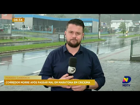 Parada cardíaca: corredor morre após passar mal durante maratona em Criciúma