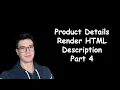 - Render HTML Description Product Details Part 4 React Native open-source eCommerce App
