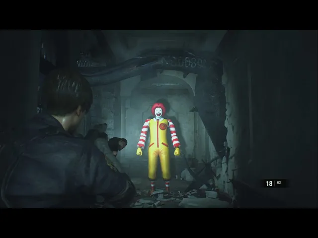 Ronald McDonald - RESIDENT EVIL 2 REMAKE