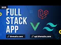Vue Laravel API Full Stack App - Build and Deploy