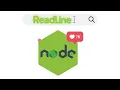 Readline from terminal nodejs