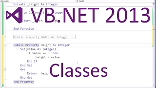 VB NET 2013 - Classes