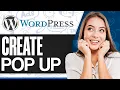 How To Create Popup In Wordpress 2026 PopUp Maker Tutorial