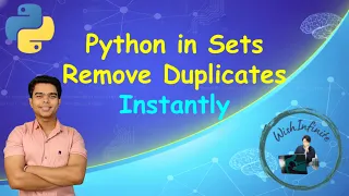 Python Sets Explained for AI Engineers Remove Duplicates Union Intersection Beginner Friendly