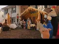 Couple Creates Unique and Personal Outdoor Nativity Scene in Virginia Beach
