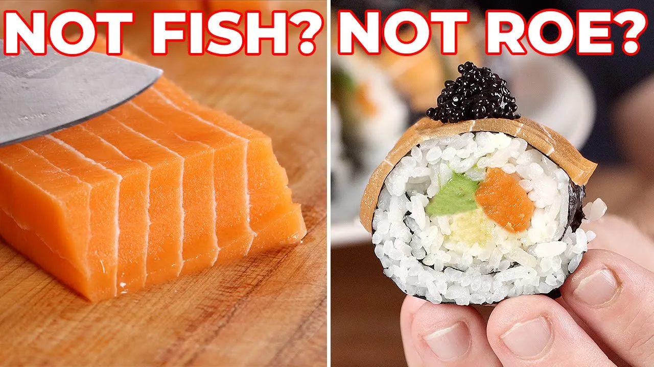 Is Vegan Sushi Finally 100% REALISTIC?